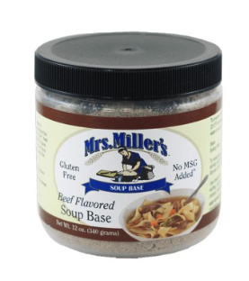 Mrs. Miller’s Beef Flavored Soup Base – 12 oz