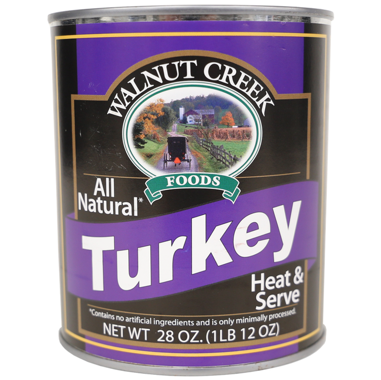 Walnut Creek Turkey Meat Chunks – 28 oz (Canned)