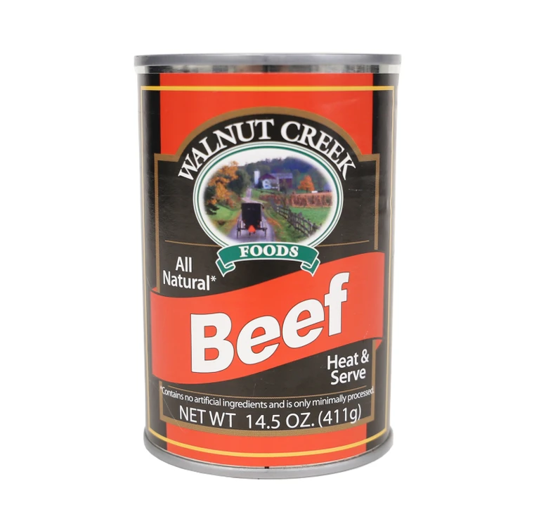 Walnut Creek Beef Meat Chunks– 14.5 oz (Canned)