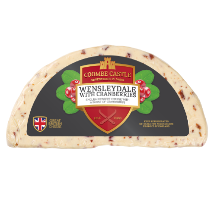 WENSLEYDALE WITH CRANBERRIES
