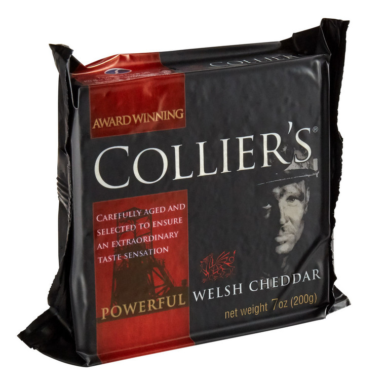 COLLIER'S CHEDDAR. 7.5 OZ