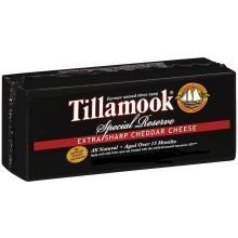 TILLAMOOK SPECIAL RESERVE EXTRA SHARP CHEDDAR CHEESE LOAF. 10 LBS