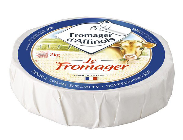 D'AFFINOIS TRIPLE CREME CHEESE WHEEL.