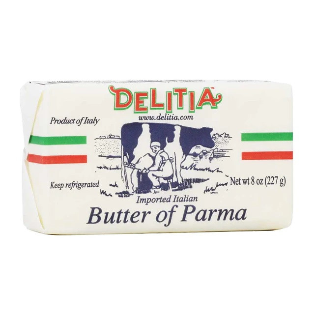 DELITIA, BUTTER REGGIANO. 8 OZ
