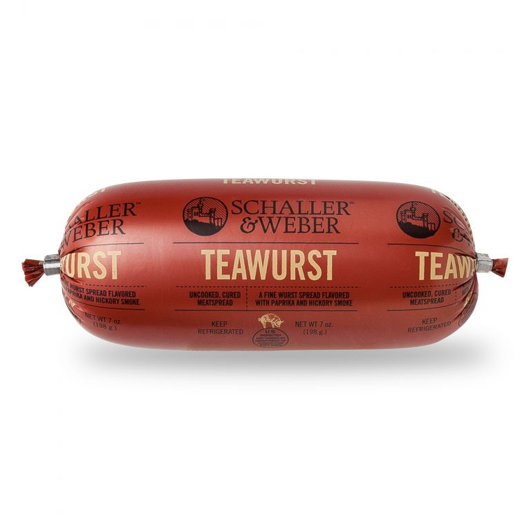 TEAWURST. SCHALLER & WEBER. 7 OZ.