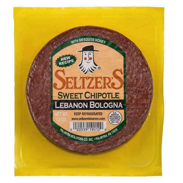 SELTZER'S LEBANON CHIPOTLE SWEET BOLOGNA. SLICED. 12 OZ.