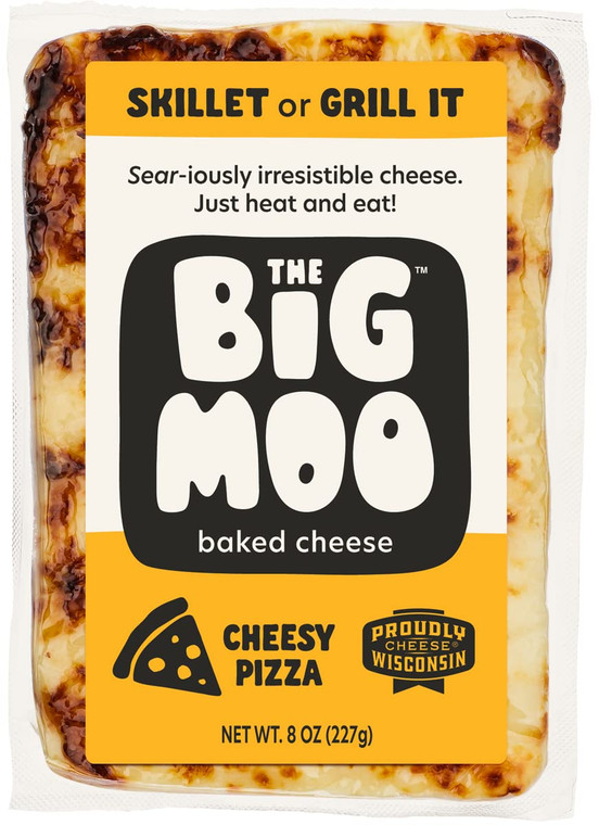 THE BIG MOO BAKED CHEESE CHEESY PIZZA 8 OZ.