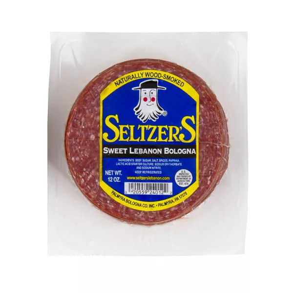 SELTZER'S SWEET LEBANON BOLOGNA. SLICED