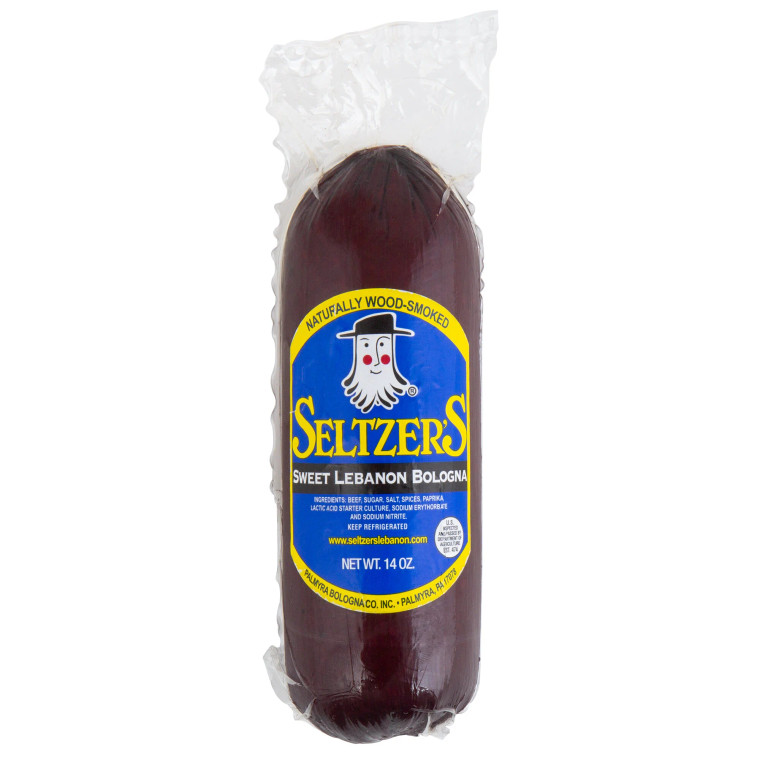 SELTZER'S SWEET LEBANON  BOLOGNA CHUBS. 14 OZ