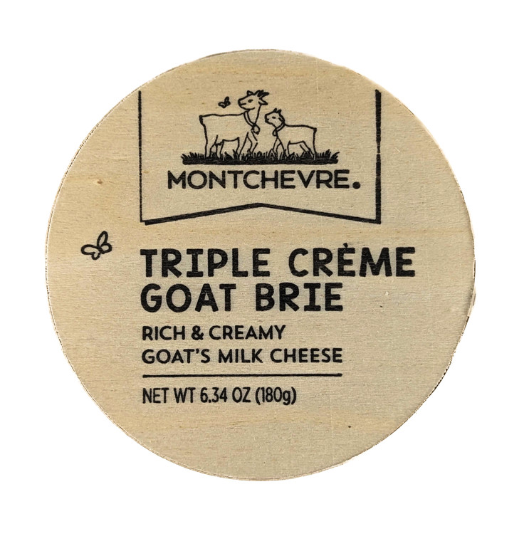 Montchevre Triple Creme Goat Brie 6.34 oz
