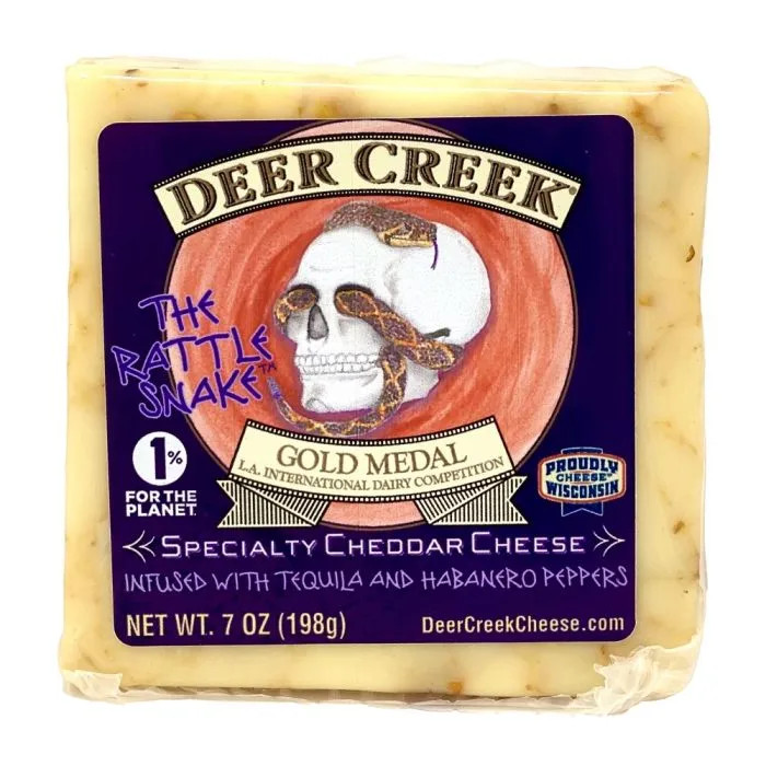 Deer Creek Rattle Snake Cheddar 7 oz