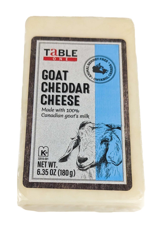 Table One Goat Cheddar Cheese 6.35 oz