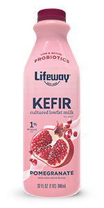 Pomegranate Low Fat Kefir, Lifeway, 32 oz