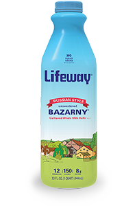 Bazarny Kefir, Lifeway, 32 oz, 6 Pack