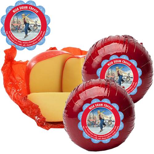 EDAM BALL CHEESE. 4.5LB