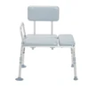 Padded Vinyl Transfer Bench Shower Chair by Drive Medical