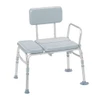 Padded Vinyl Transfer Bench Shower Chair by Drive Medical