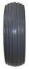 8 x 2 1/4" Light Gray RIB TIRE For Two-Piece Wheel