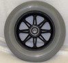 JAZZY 6 SPOKE Caster Wheel Molded On Tire