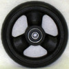 6 x 1 1/2" HOLLOW SPOKE Caster Wheel Urethane Wide Tire