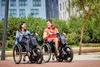 Batec Electric II Plus Women in a Wheelchair