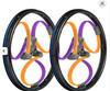 Multi-Coloured Loopwheels Classics (Pair)