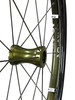 Vapor 13 Wheelchair Wheel Green Hub Rim Handrim