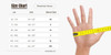 Strap N Roll Wheelchair Gloves by RehaDesign Size Chart