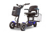 EW-22 Lightweight Folding Mobility Scooter Blue_Front View