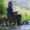 Warehhouse Sale of Blue FreeWheel Wheelchair Attachment