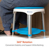  EZ Swivel Shower Stool Rotation