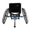 Ultimate Pickleball Chair Blue Back View Ultimate Pickleball Chair Blue Back View