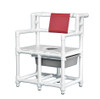 Bariatric Commode Chair Red