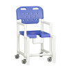 Elite Shower Chair with Anti-tip Blue