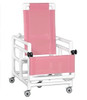 Reclining Shower Chair Commode Folded