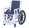 Shower Access Chair with Solid Deluxe Soft Seat