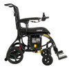 Pride Mobility  Jazzy Carbon 27X Ultralight Folding Power Wheelchair side