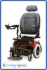 6Runner 14 Power Chair by ShopRider Solid Seat Living Spinal