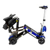 Drive Medical ZooMe Auto-Flex Folding Travel Scooter Folded Size