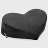 Heart Wedge Black