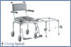 MC6000 Commode Chair Tub Access Slider by Nuprodx Product Overview Living Spinal