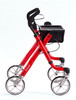 Avanti Rollator Modena Red Side