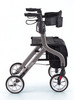 Piuma Ultra-Light Rollator Walker Graphite Side