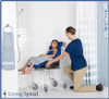 MC4000Leckey Pediatric Roll-in-Shower Chair by Nuprodx Product in Use