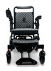 MAJESTIC IQ-7000 Auto Folding Remote Controlled Electric Wheelchair Black Frame Gray Textile