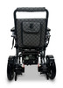 MAJESTIC IQ-7000 Auto Folding Remote Controlled Electric Wheelchair Silver Frame Gray Textile
