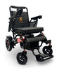 MAJESTIC IQ-7000 Auto Folding Remote Controlled Electric Wheelchair Black & Red Frame Black Textile
