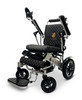MAJESTIC IQ-8000 Remote Controlled Lightweight Electric Wheelchair Silver Frame Black Textile