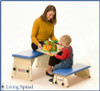 Axis Therapy Bench by Circle Specialty Product in Use Living Spinal