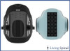 Comfort Unite 1 5" Wings with ROHO Insert Back Support Product Overview Living Spinal